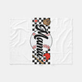 Couverture Polaire Mama Jeu Vibes Fête des mères Fête des femmes Base (Devant (Horizontal))