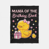 Couverture Polaire Mama Of The Birthday Duck Christmas Anime Party Ou (Devant)