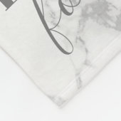 Couverture Polaire Maman 4 Photo Collage Marbre (Coin)