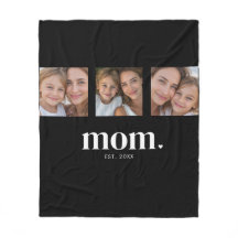 Maman a établi un élégant moderne noir 3 Photo