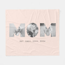 Maman a établi un minimaliste pêche pastel 3 Photo