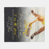 Couverture Polaire Maman À mon Fils Cadeau, Son Idée Cadeau Anniversa (Devant (Horizontal))