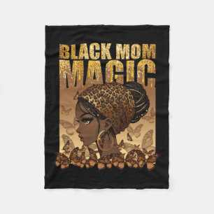 Couverture Polaire Maman Africaine Américaine Afro Femmes Mama Fête d