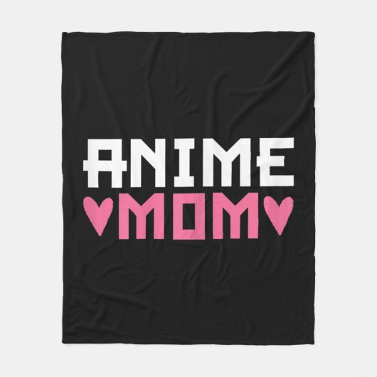 Couverture Polaire Maman Anime Mère Anime (Devant)