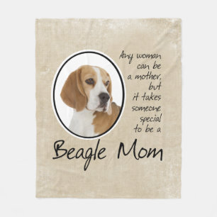 Couverture Polaire Maman beagle