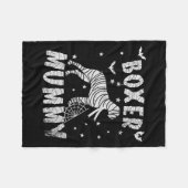 Couverture Polaire Maman Boxer - Halloween (Devant (Horizontal))