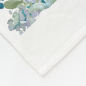 Couverture Polaire Maman Chien Cockapoo Floral (Coin)