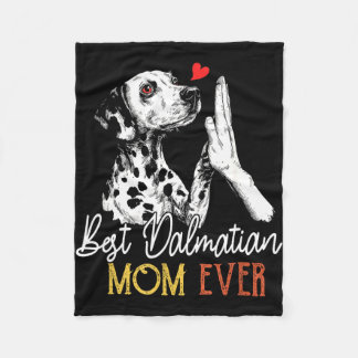 Couverture Polaire Maman dalmatienne toujours drôle maman chien fête