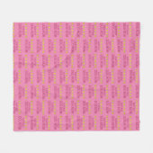 Couverture Polaire Maman de chien cinq étoiles (Devant (Horizontal))