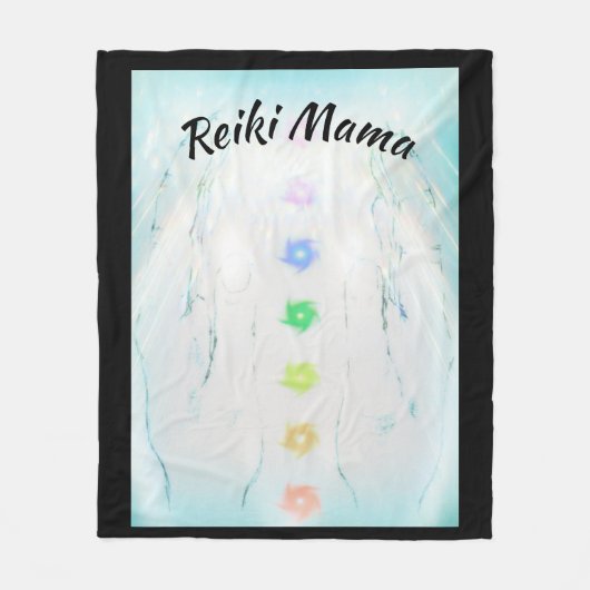 Couverture Polaire Maman de Reiki (Devant)