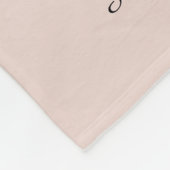 Couverture Polaire Maman Définition Élégant Script Rose Parties scint (Coin)