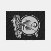 Couverture Polaire Maman d'hockey (Devant (Horizontal))