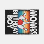 Couverture Polaire Maman Du Garçon Anniversaire Correspondant Family  (Devant (Horizontal))