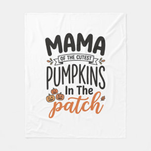 Couverture Polaire Maman du plus mignon Citrouilles Design de chemise