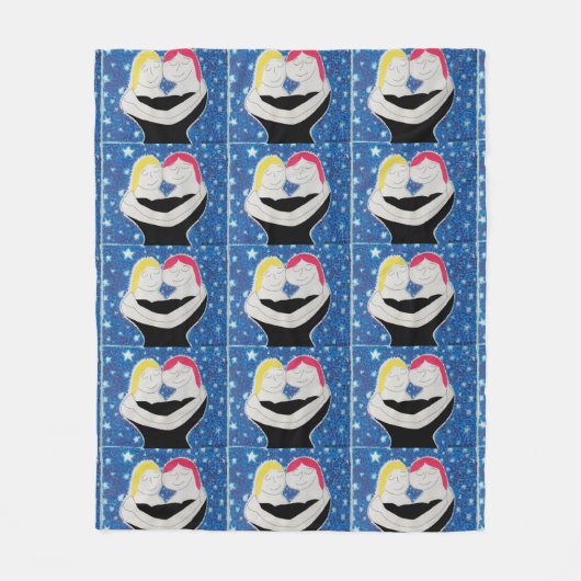 Couverture Polaire Maman et moi (Devant)