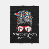 Couverture Polaire Maman - Fête des mères Archer Bowman Bows (Devant)