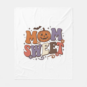 Couverture Polaire Maman Halloween Citrouille Douce Design de Chemise