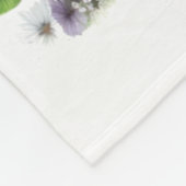 Couverture Polaire Maman Husky Floral (Coin)