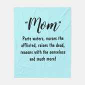 Couverture Polaire Maman : Partie les eaux, nourrit les malades...etc (Devant)