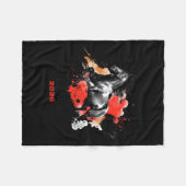 Couverture Polaire Mammo Tech Nurse Rn Cna Ma Valentine Valentine Nur (Devant (Horizontal))