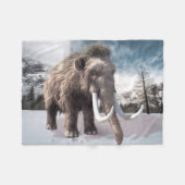 Couverture Polaire Mammouth laineux (Devant (Horizontal))