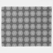 Couverture Polaire Manatee Mandala (Devant (Horizontal))