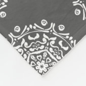 Couverture Polaire Manatee Mandala (Coin)