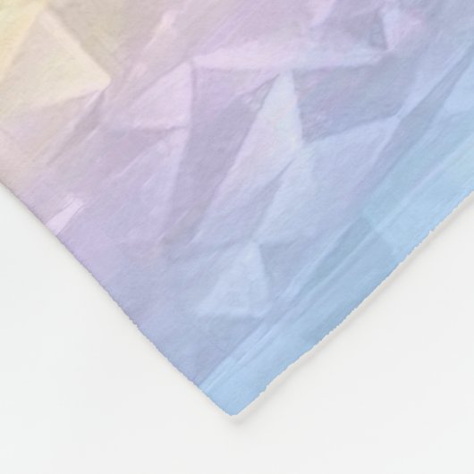 Couverture Polaire Manchette bébé Pastel (Coin)