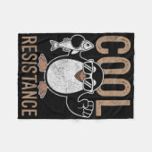 Couverture Polaire Manchot de résistance cool subtile Tarif protestat (Devant (Horizontal))