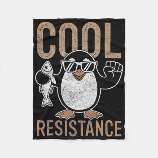 Couverture Polaire Manchot de résistance cool subtile Tarif protestat (Devant)