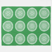 Couverture Polaire Mandala (Devant (Horizontal))