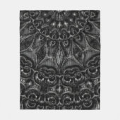 Couverture Polaire Mandala (Devant)