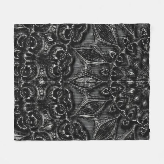 Couverture Polaire Mandala (Devant (Horizontal))