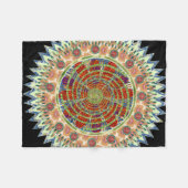 Couverture Polaire Mandala (Devant (Horizontal))