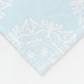 Couverture Polaire Mandala arctique (Coin)