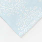 Couverture Polaire Mandala arctique (Coin)