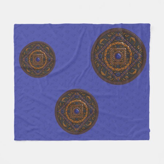 Couverture polaire Mandala Balance (Devant (Horizontal))