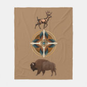 Couverture Polaire Mandala Blanket (Devant)