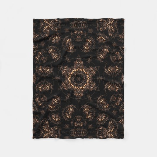 Couverture Polaire Mandala de l'âge de bronze (Devant)