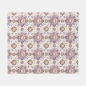 Couverture Polaire Mandala de lotus céleste motif de conception spiri (Devant (Horizontal))