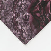 Couverture Polaire Mandala de rose (Coin)