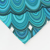 Couverture Polaire Mandala de turquoise (Coin)