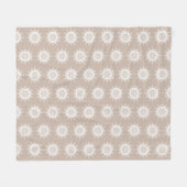 Couverture Polaire Mandala en laine (Devant (Horizontal))