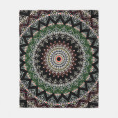 Couverture Polaire Mandala Équilibré 2 (Devant)