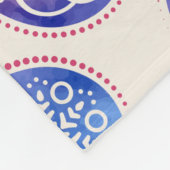 Couverture Polaire Mandala Hearts Motif (Coin)