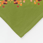 Couverture Polaire Mandala heureux de hippie (Coin)