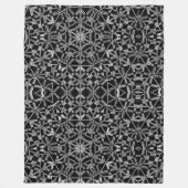 Couverture Polaire Mandala industriel (Devant)