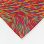 Couverture Polaire Mandala maya d'un dieu soleil (Coin)