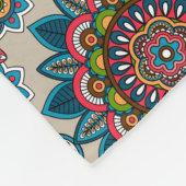Couverture Polaire Mandala Motif Fleece Blanket (Coin)