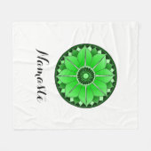 Couverture Polaire Mandala Namaste (Devant (Horizontal))